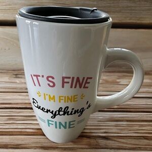 Ceramic Mug with Lid